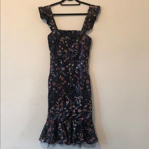 VICI Midi Trumpet Dress